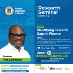 Identifying Research Gaps in Finance