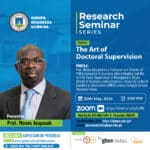 The Art of Doctoral Supervision Seminar