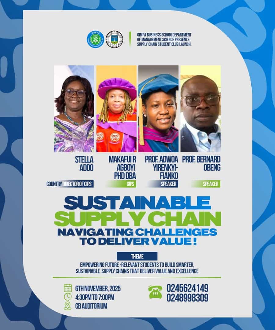 Official launch of the GIMPA Supply Chain Students Club