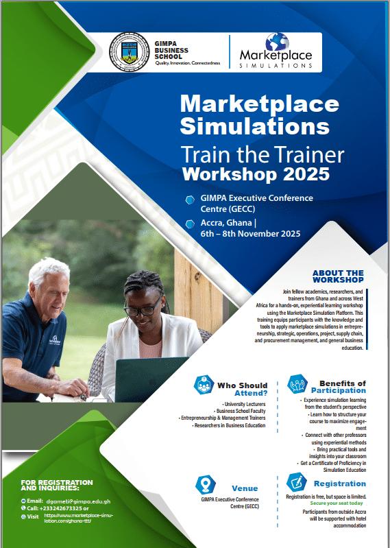 Marketplace Simulations Train the Trainer Workshop 2025