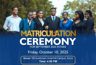 Matriculation - Oct. 10